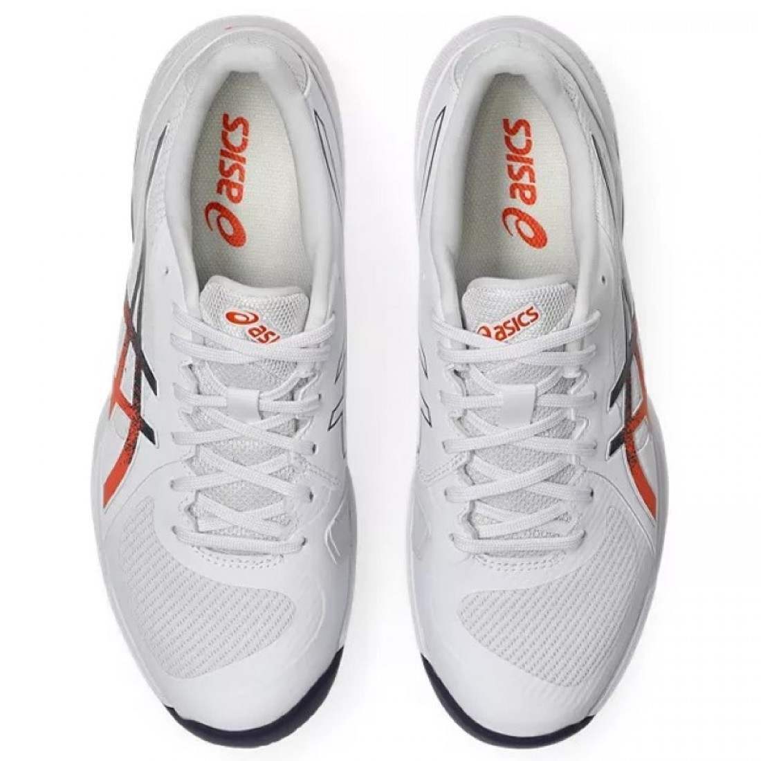 Zapatillas Asics Solution Swift FF 2 Clay Blanco Azul Naranja - Imagen 6