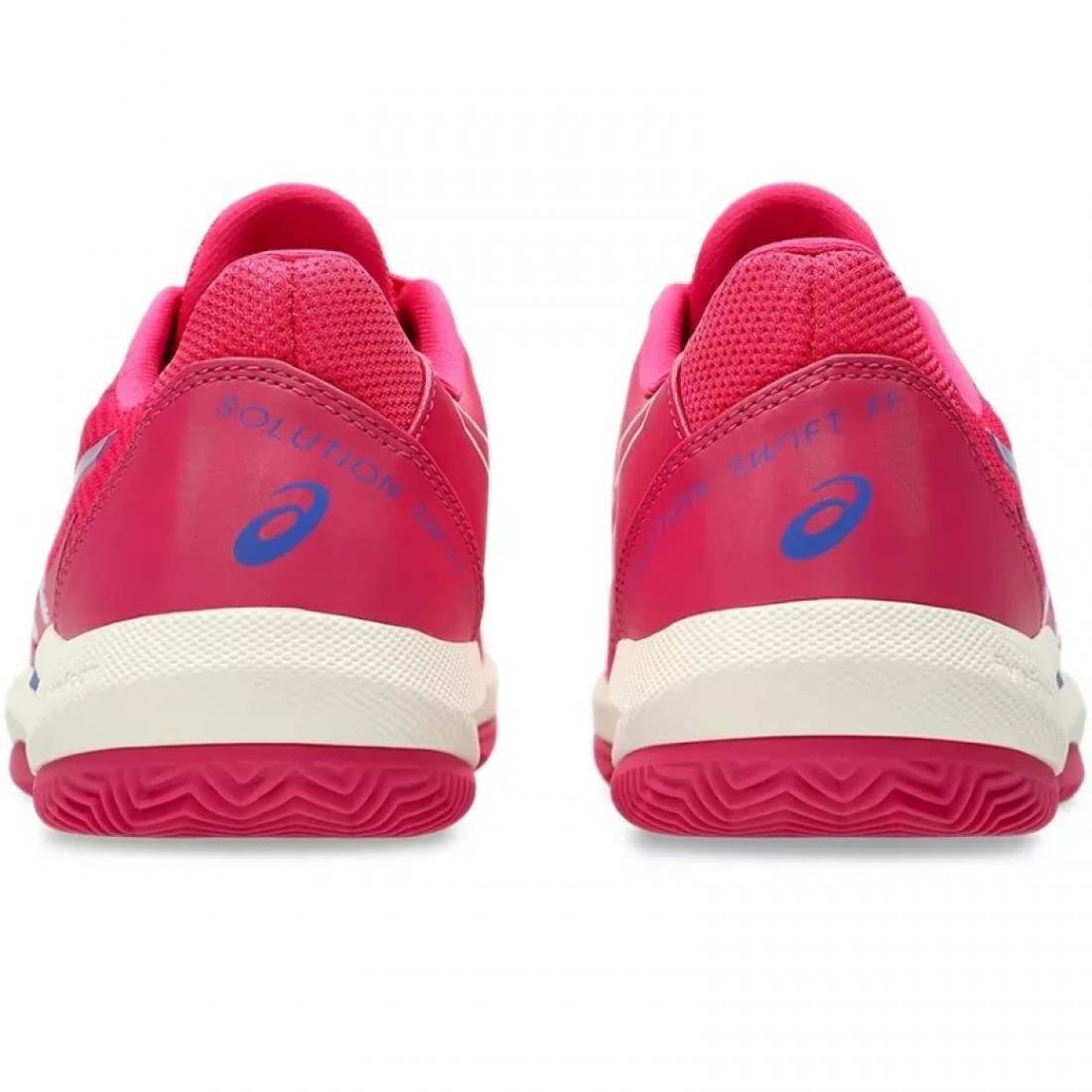 Zapatillas Asics Solution Swift FF 2 Clay Rosa Azul Cobalto Mujer - Imagen 5