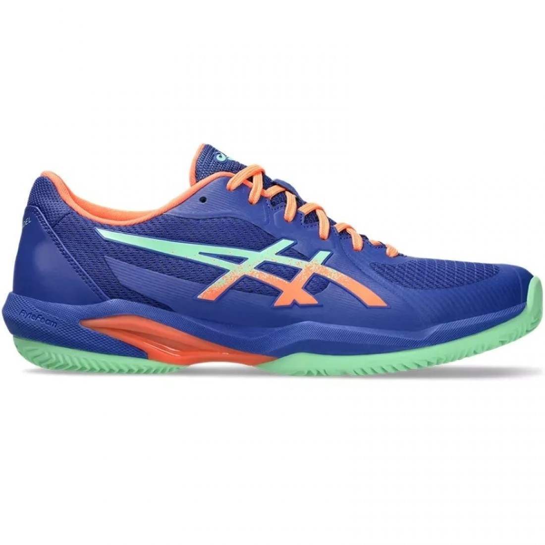 Zapatillas Asics Solution Swift FF 2 Padel Azul Cobalto Verde