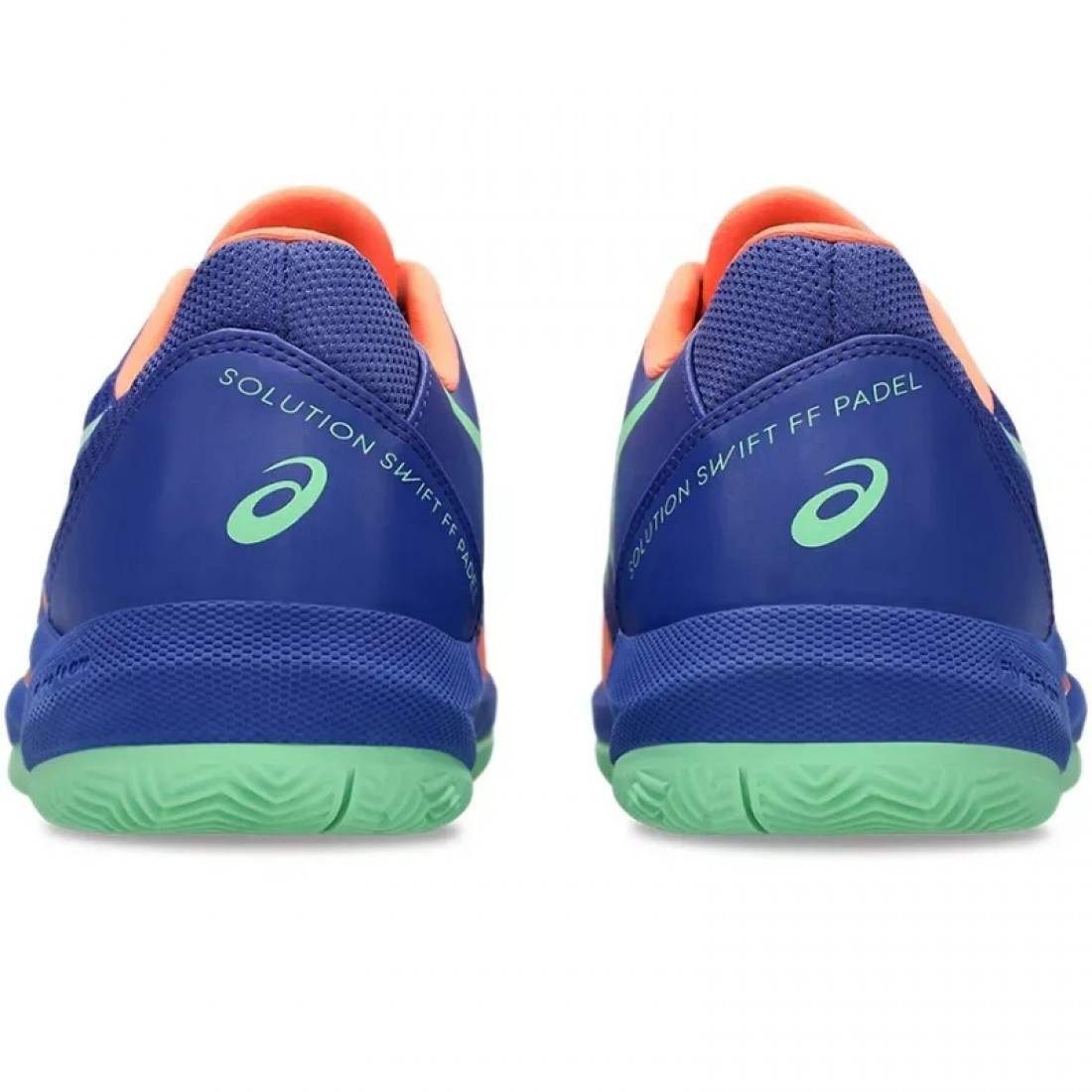 Zapatillas Asics Solution Swift FF 2 Padel Azul Cobalto Verde - Imagen 5