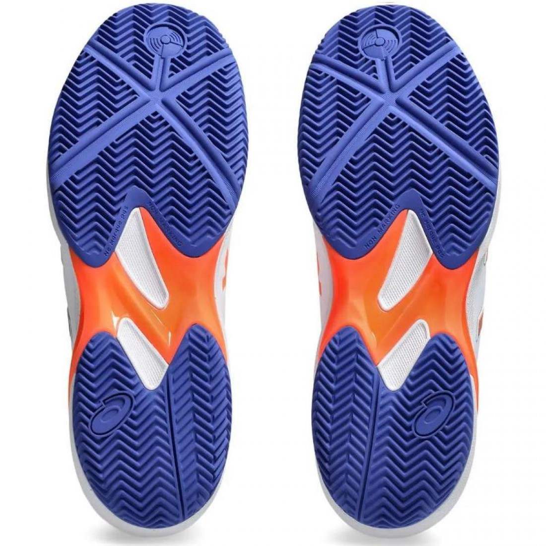 Zapatillas Asics Solution Swift FF 2 Padel Blanco Azul Cobalto - Imagen 2