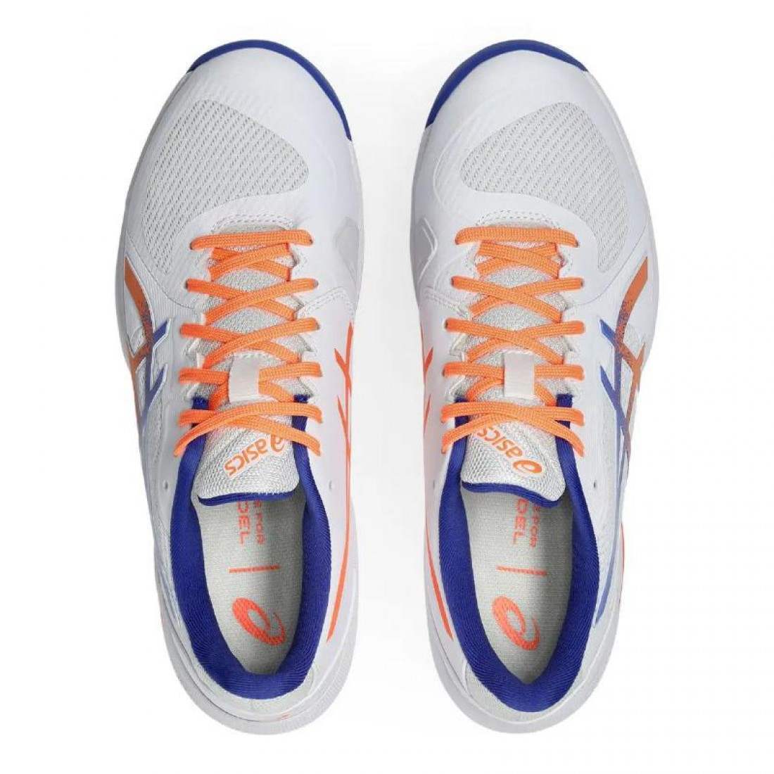 Zapatillas Asics Solution Swift FF 2 Padel Blanco Azul Cobalto - Imagen 5