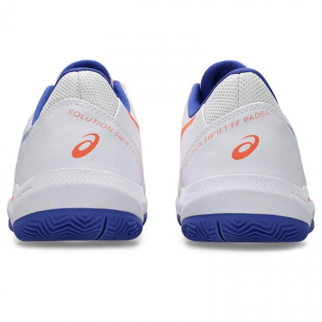 Zapatillas Asics Solution Swift FF 2 Padel Blanco Azul Cobalto - Imagen 6