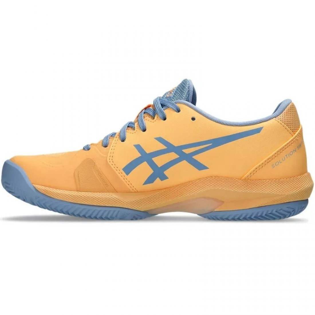 Zapatillas Asics Solution Swift FF 2 Padel Naranja Crema Mujer - Imagen 3