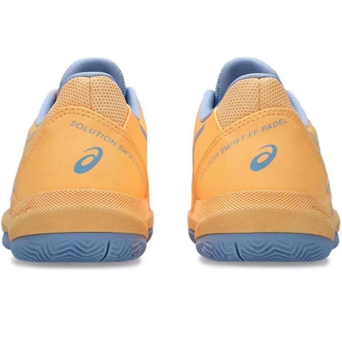 Zapatillas Asics Solution Swift FF 2 Padel Naranja Crema Mujer - Imagen 5