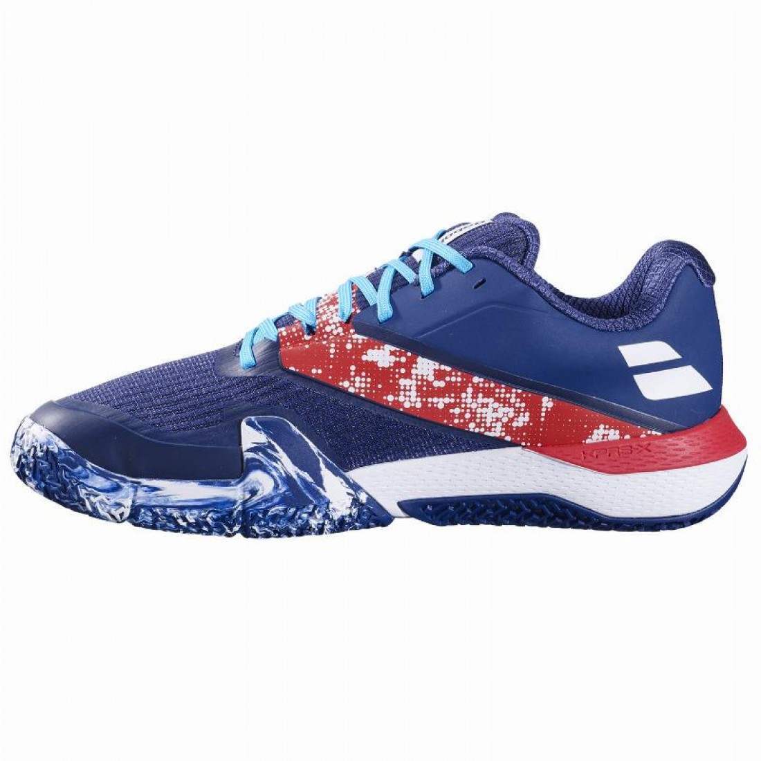 Zapatillas Babolat Movea 2 Azul Oscuro Rojo - Imagen 3