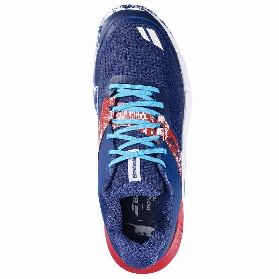 Zapatillas Babolat Movea 2 Azul Oscuro Rojo - Imagen 4