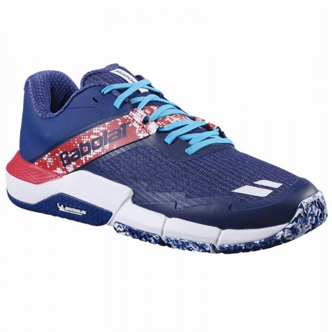 Zapatillas Babolat Movea 2 Azul Oscuro Rojo - Imagen 5