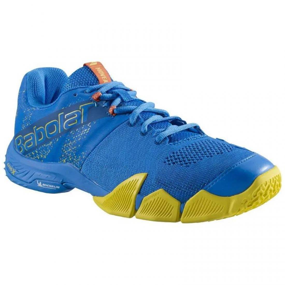 Zapatillas Babolat Movea Azul Frances Amarillo - Imagen 4