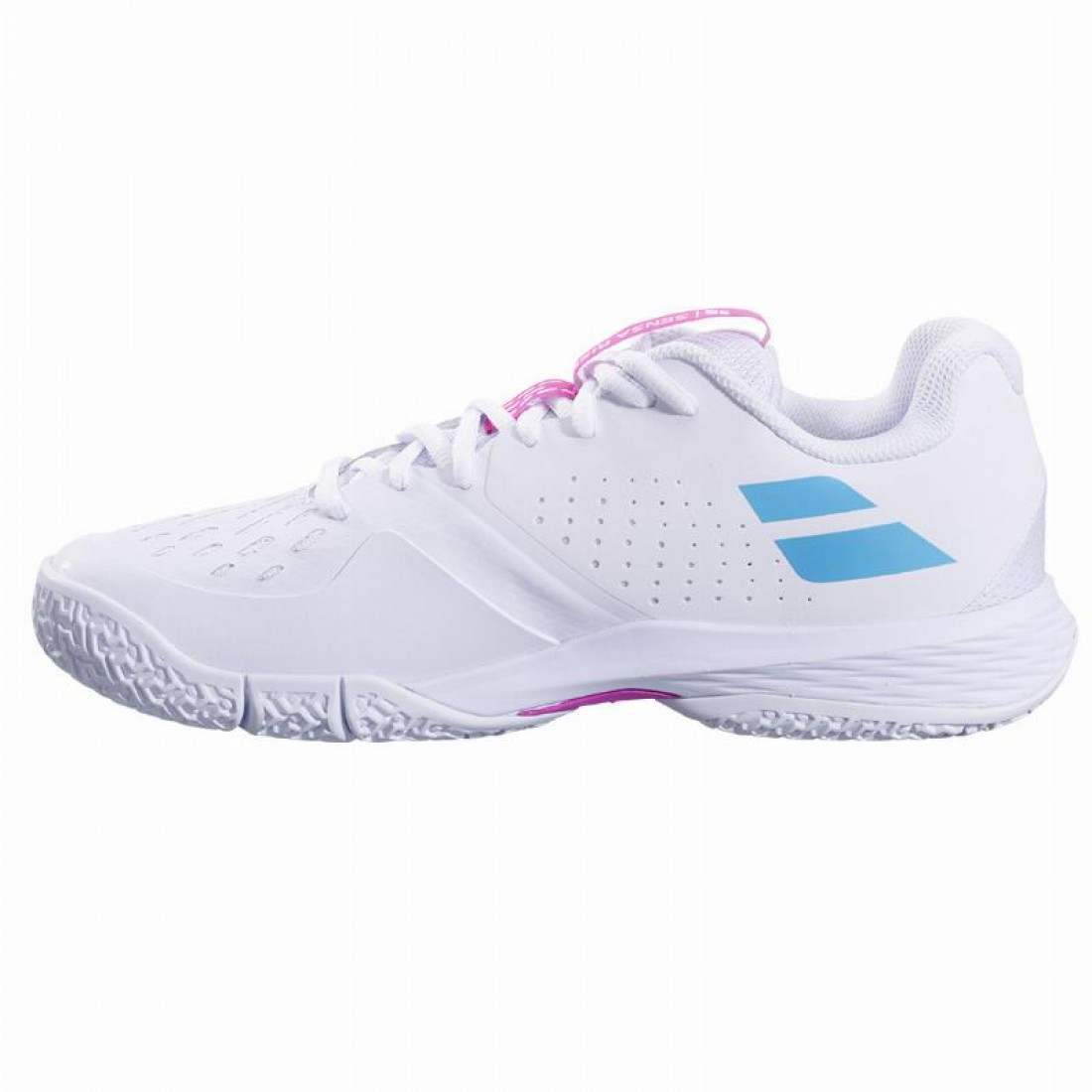 Zapatillas Babolat Sensa Rise Blanco Rosa Mujer - Imagen 3