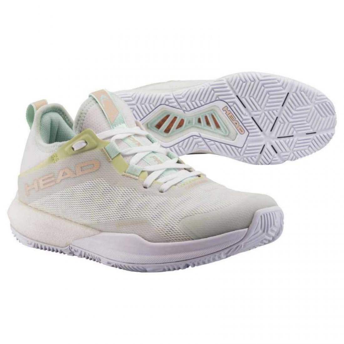 Zapatillas Head Motion Pro Blanco Aqua Mujer - Imagen 4