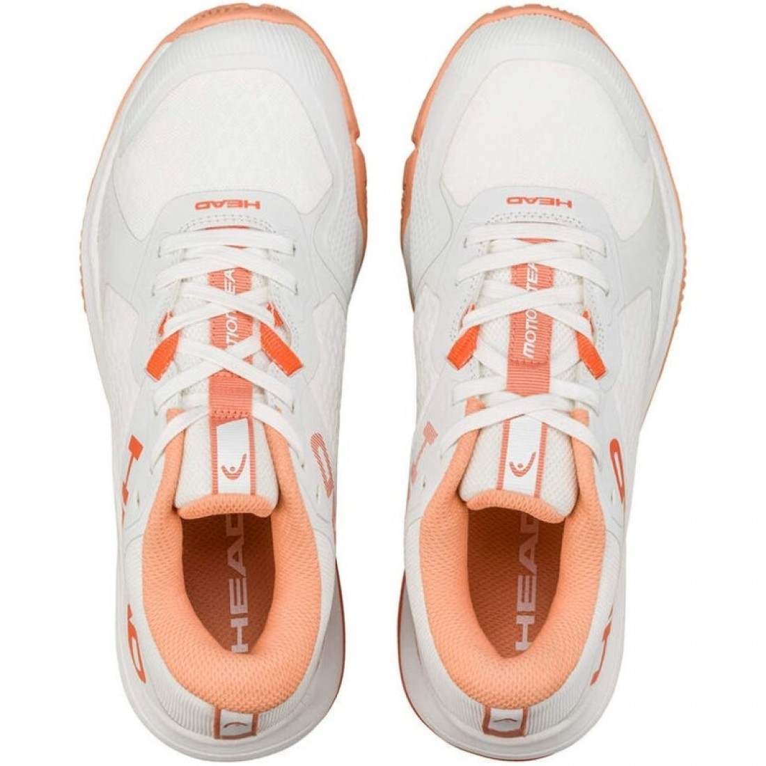Zapatillas Head Motion Team Padel Blanco Coral Mujer - Imagen 4