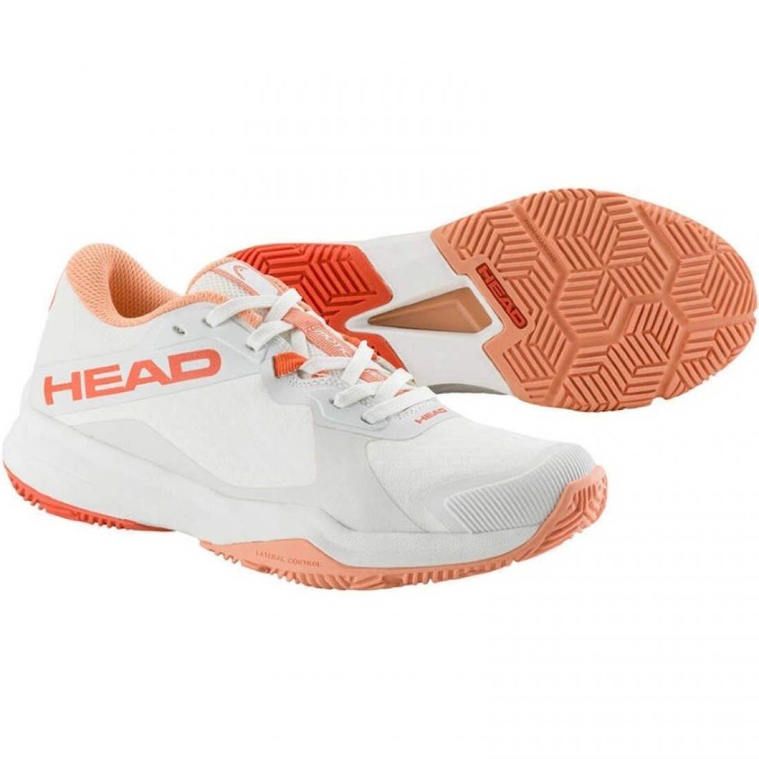 Zapatillas Head Motion Team Padel Blanco Coral Mujer - Imagen 5
