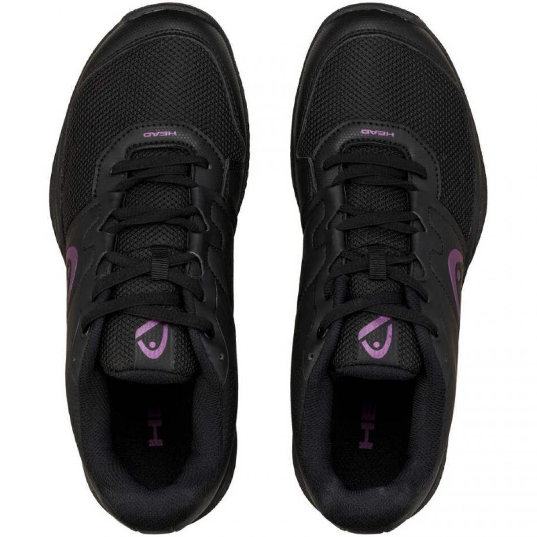 Zapatillas Head Revolt Court Negro Morado Mujer - Imagen 4