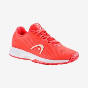 Zapatillas Head Revolt Pro 4.0 Clay Coral Blanco Mujer | Head
