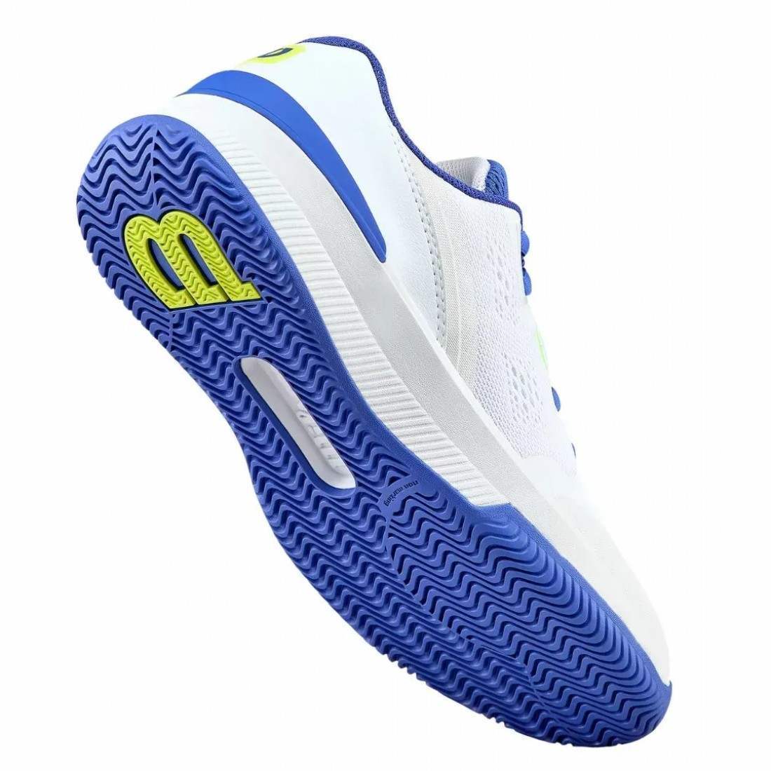 Zapatillas Wilson Intrigue Pro Blanco Azul Mujer - Imagen 5