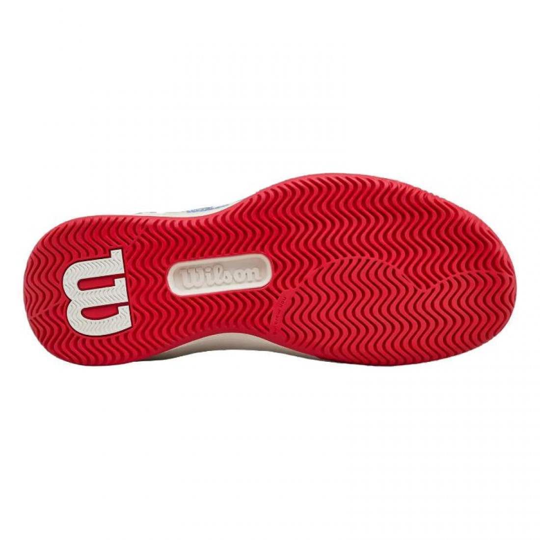 Zapatillas Wilson Intrigue Pro Tofu Rojo Mujer - Imagen 2