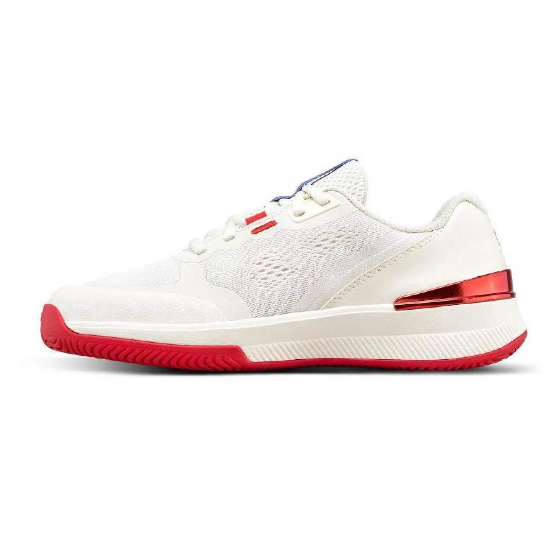 Zapatillas Wilson Intrigue Pro Tofu Rojo Mujer - Imagen 3