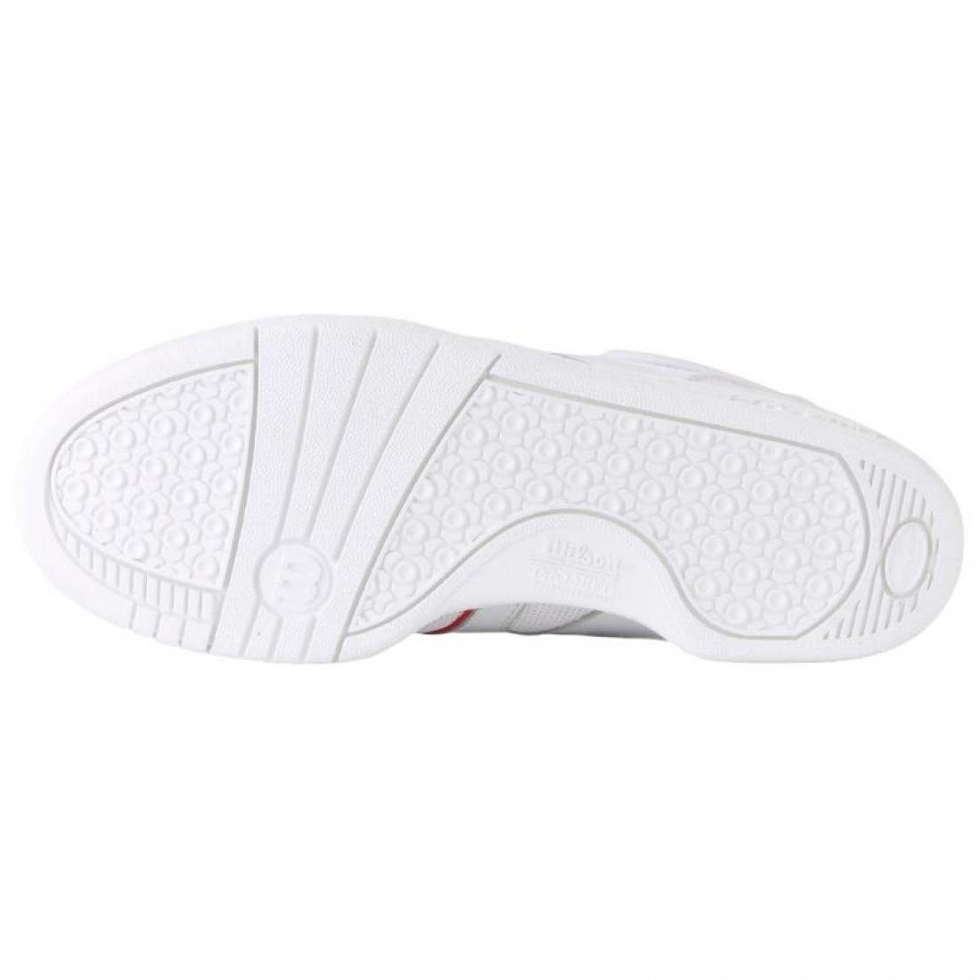 Zapatillas Wilson Pro Staff 87 Mesh Blanco Rojo - Imagen 2