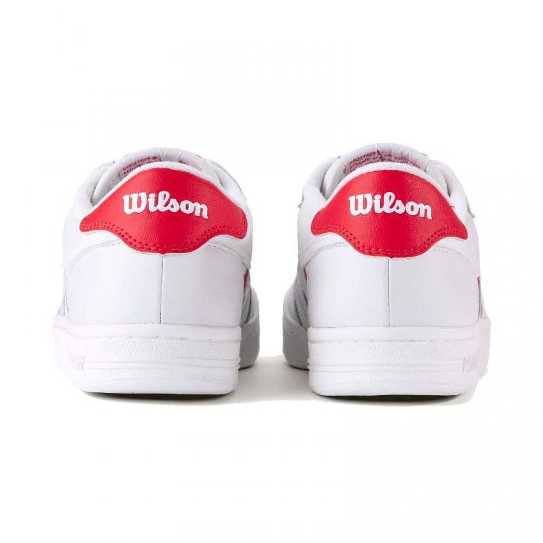 Zapatillas Wilson Pro Staff 87 Mesh Blanco Rojo - Imagen 4