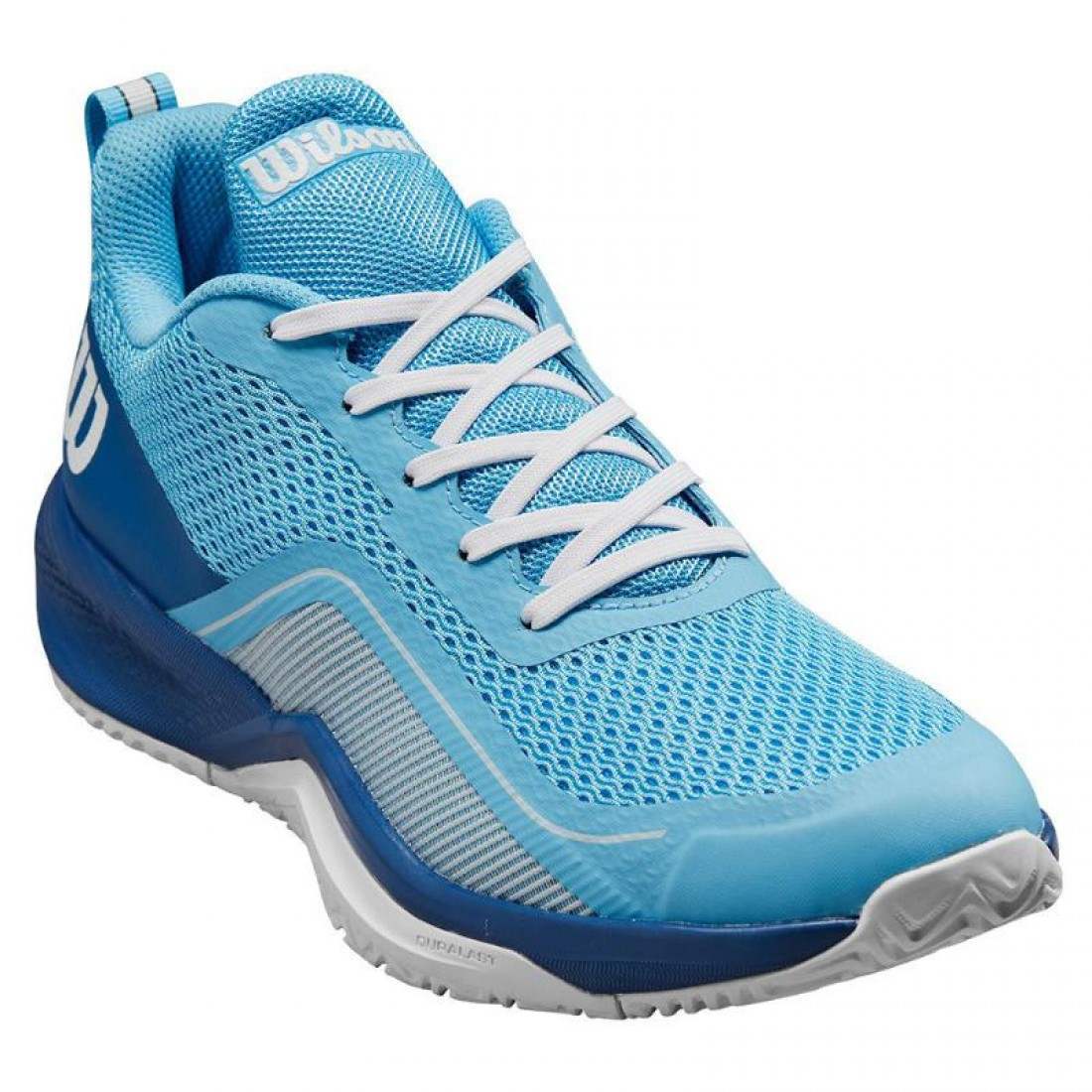 Zapatillas Wilson Rush Pro Lite Azul Royal Cielo Blanco Mujer | Wilson - Imagen 4